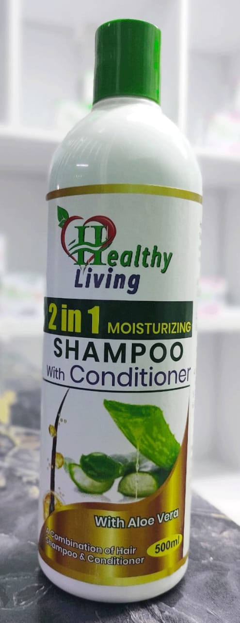 2 in 1 moisturizering shampoo with conditioner