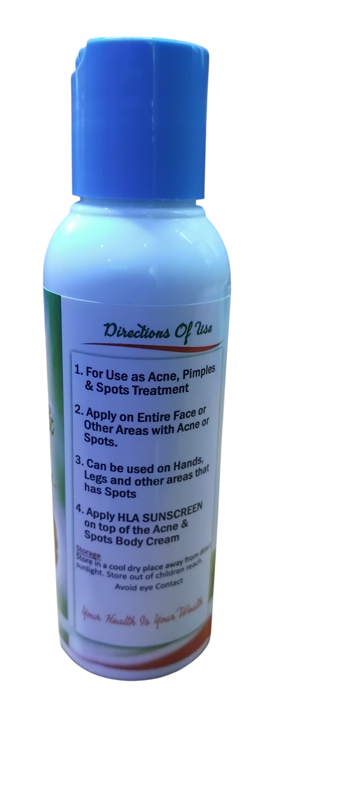 Health living Acne and Spot Body Cream(100ml) - Image 2